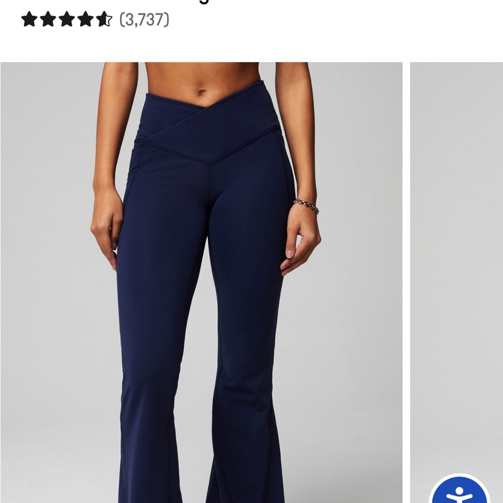 Fabletics Navy Blue Leggings